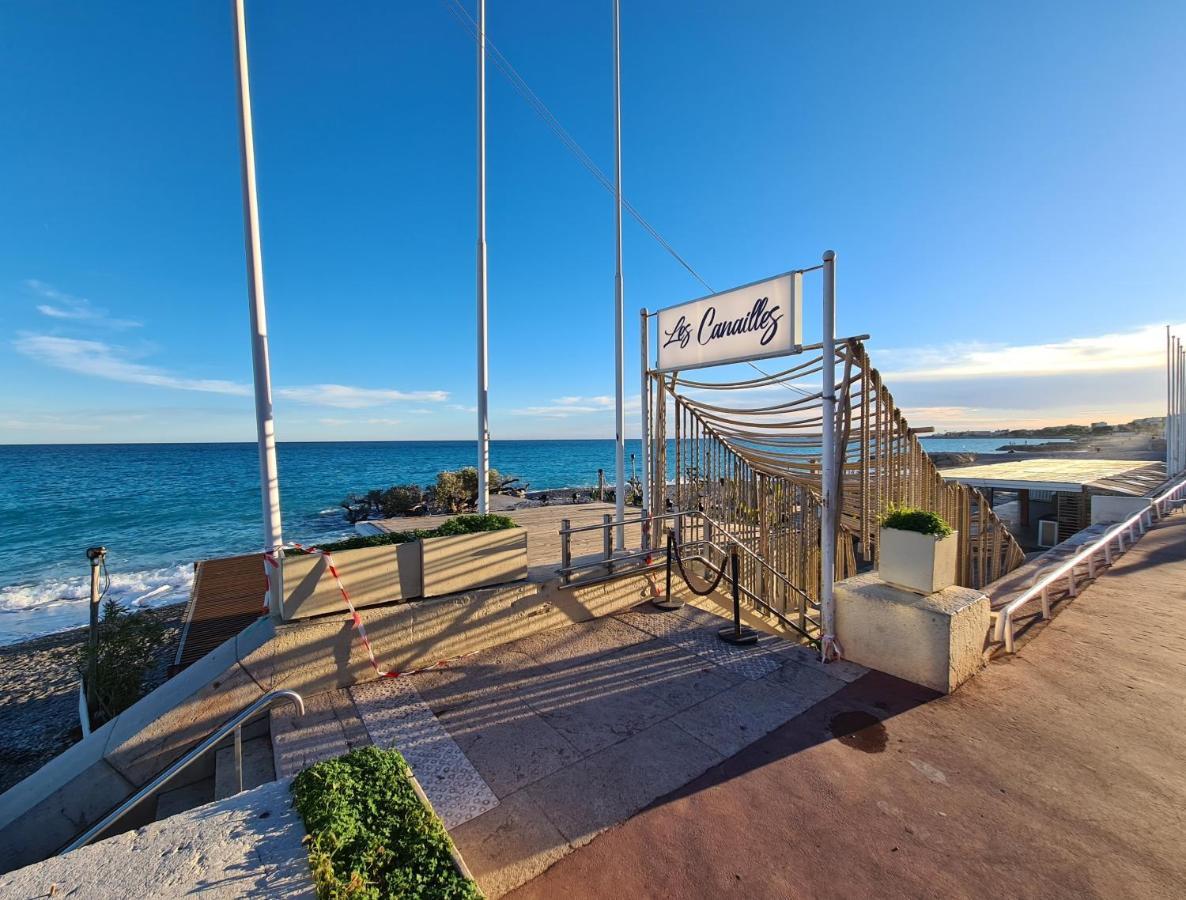 Studio Grande Terrasse A 5 Min De La Mer Ницца Экстерьер фото